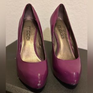 4 inch, Moda Spana, platform pumps